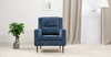 Кресло для отдыха Изабель ТК 739 велюр Романс нейви темно-синий