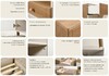 Шкаф Вупи 13.186 с ящиками, полками и штангой Дуб Верона мореный софт МДФ, Кашемир, Моно Керамика МДФ